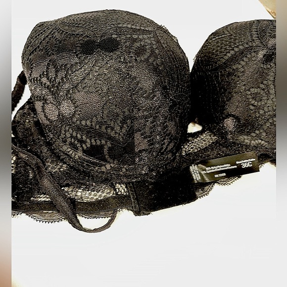 🎀RENÉ ROFÉ🎀 Oh My Heart Lace Bra - Size 36C Extreme Push-Up Bra🎀 - Picture 8 of 8